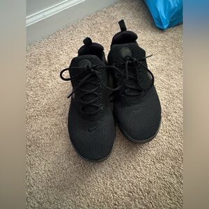 Nike Black Mesh Running Shoes